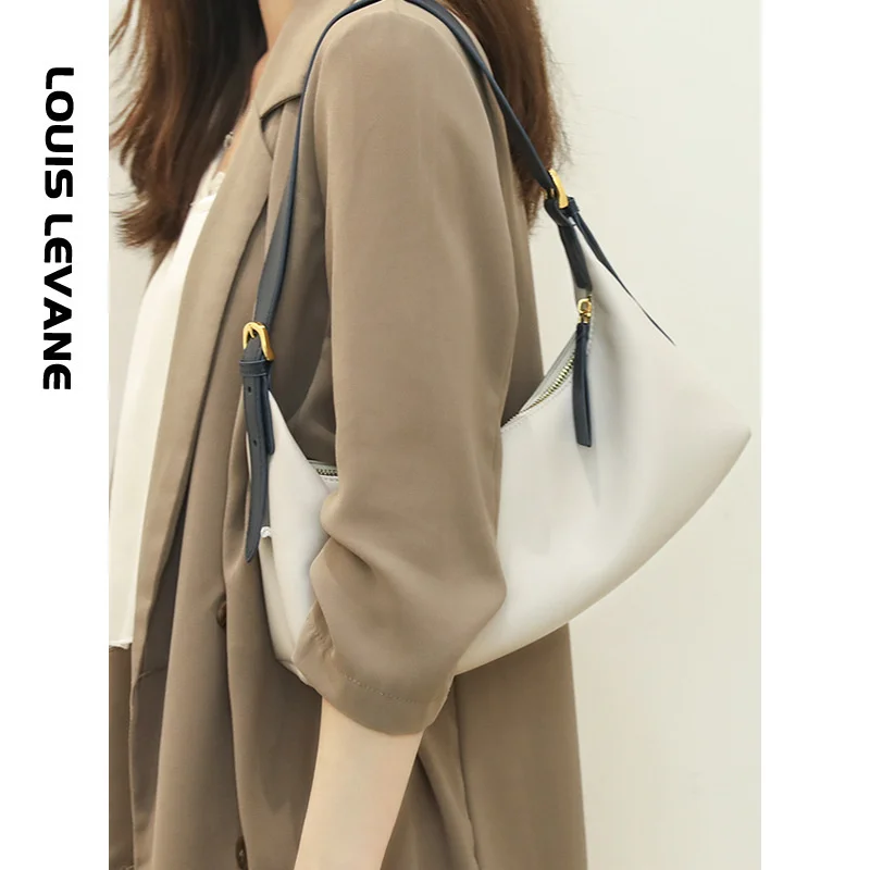 

Кожаная женская сумка, сумка для подмышек, французская сумка-мессенджер, сумка для путешествий, новинка 2021, сумка для вареников