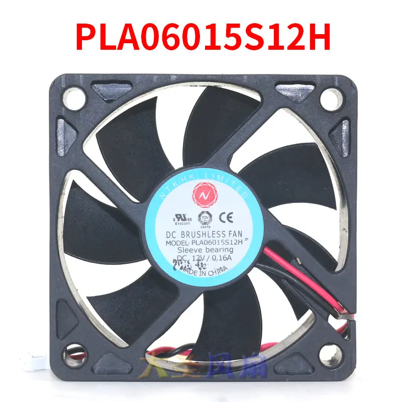 

Original PLA06015S12H 60x15mm DC12V 0.16A 2Lines Computer Cooling Fan