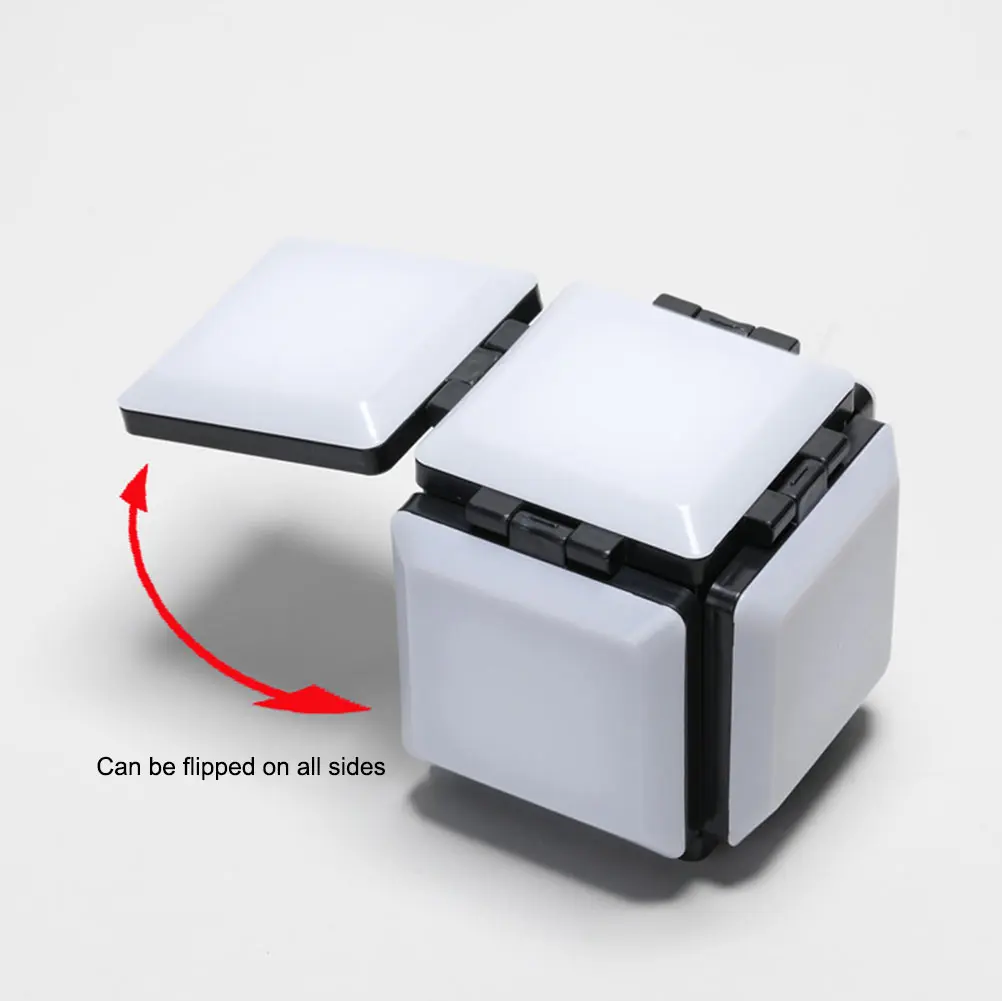 

Led 3 Modes USB Rechargeable Party Gift Living Room Portable Bedside Floodlight Home Decor Night Light Desktop Cube Folding