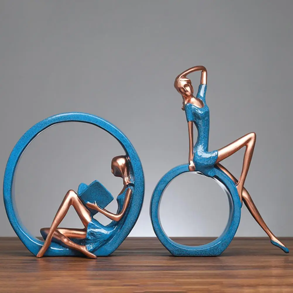 

Креативная девушка, искусственные изделия из смолы, миниатюрная модель, искусственные украшения, аксессуары для украшения дома