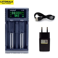 new liitokala lii pd4 s4 s2 402 202 100 18650 battery charger 1 2v 3 7v 3 2v aa21700 nimh li ion battery smart charger 5v plug