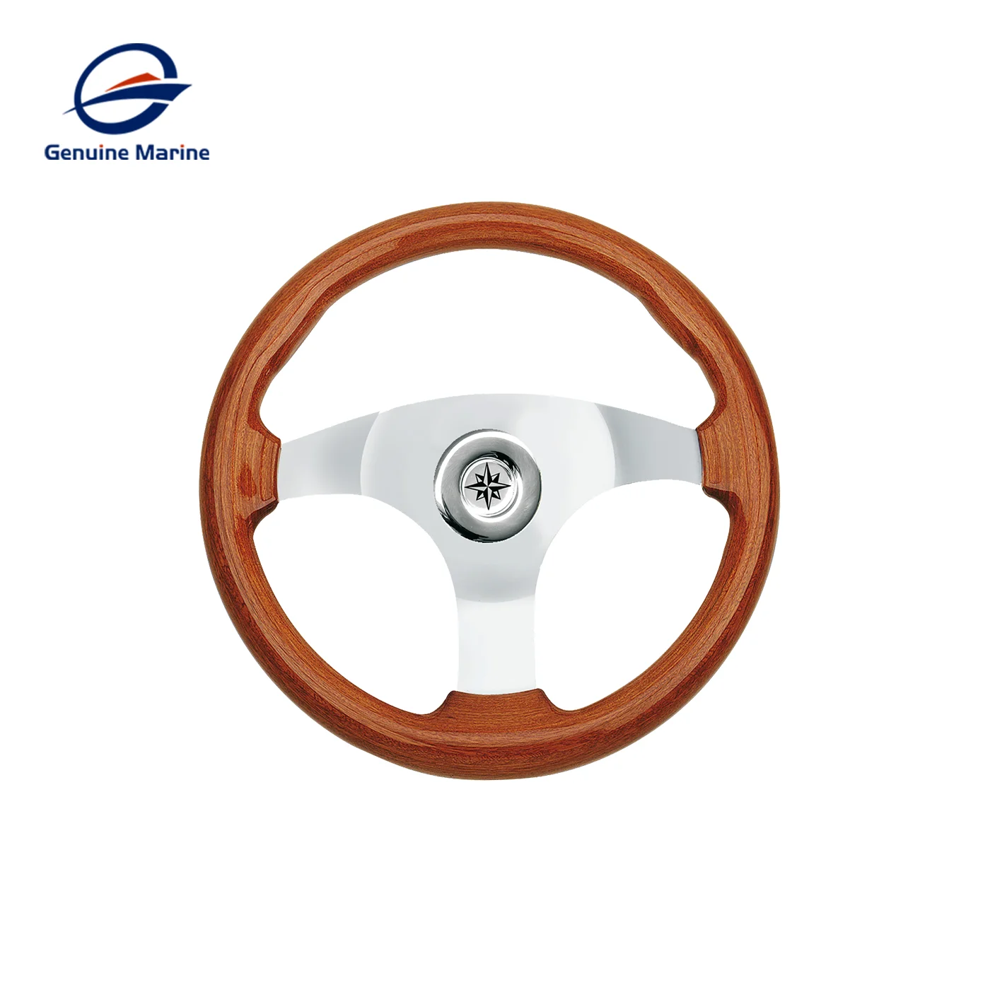 

Universal 13.8Inch 350mm Steering Wheel Non-directional Marine Steering Wheel With 3/4'' Tapered Shaft For Most Boat Yacht
