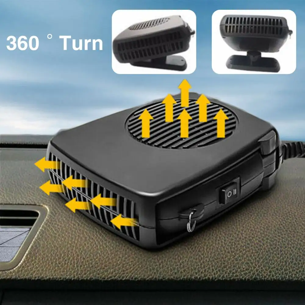 Портативный 12V/24V 200W 2 в 1 Автомобильный Керамика обогреватель радиатор Сушилка