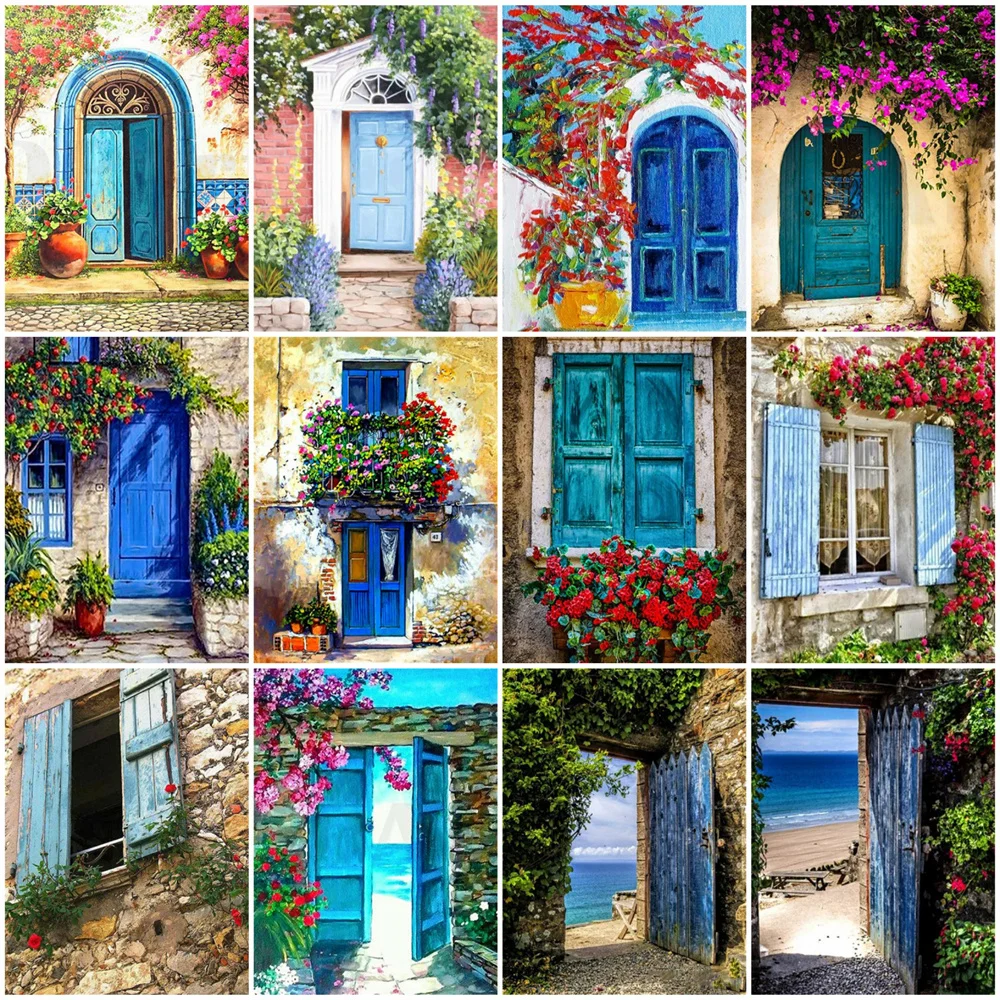 

Картина по номерам на холсте «сделай сам», с рамкой