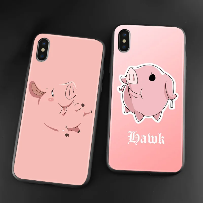 Hawk Nanatsu no Taizai Seven Deadly Sins soft silicone Phone case cover shell For iPhone 6s 7 8 Plus X XR XS 11 12 mini Pro Max | Мобильные