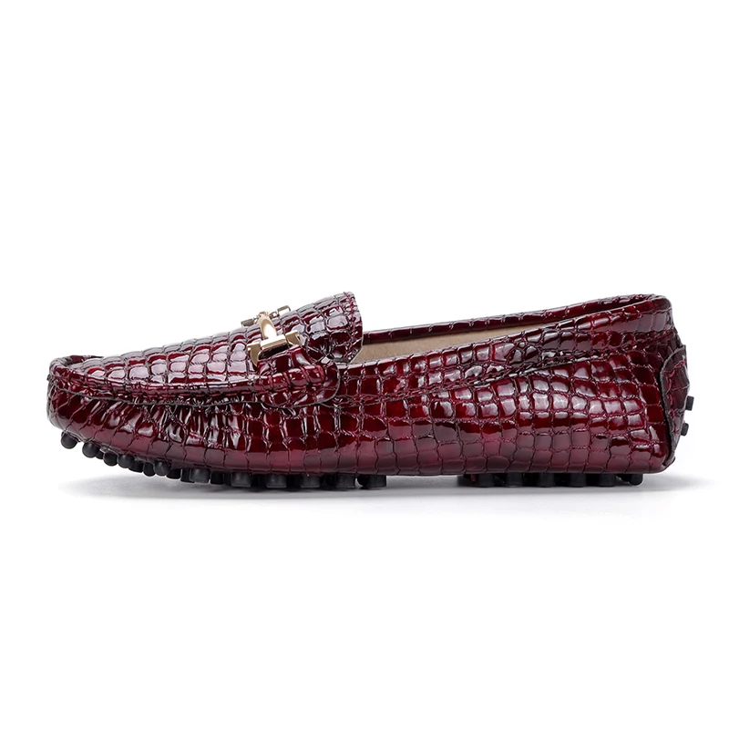 100% из натуральной кожи Женская обувь Сезон весна осень Модные женские кожаные