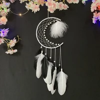 moon dream catcher pendant wall pendant girl room decoration dream catcher pendant girl couple gift home wall decoration gift