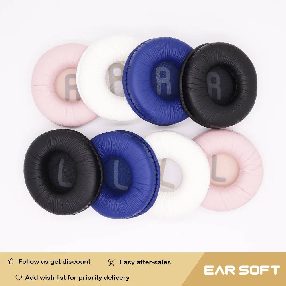 Earsoft Replacement Ear Pads Cushions for Philips SHO7205 Sony MDRZX660 Headphones Earphones Earmuff Case Sleeve Accessories