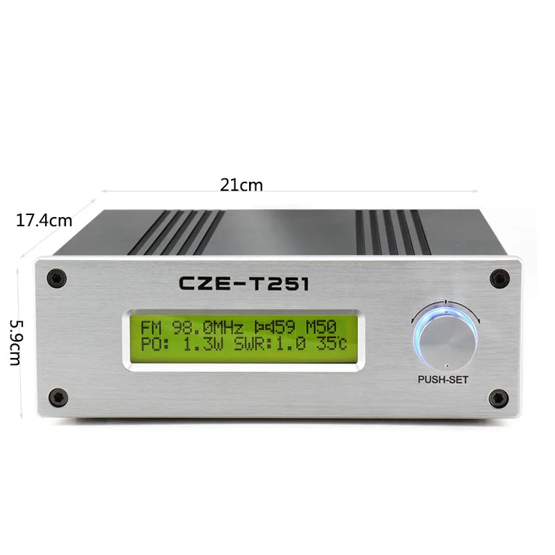 25 Watt 25W Professional Radio Station FM Transmitter |