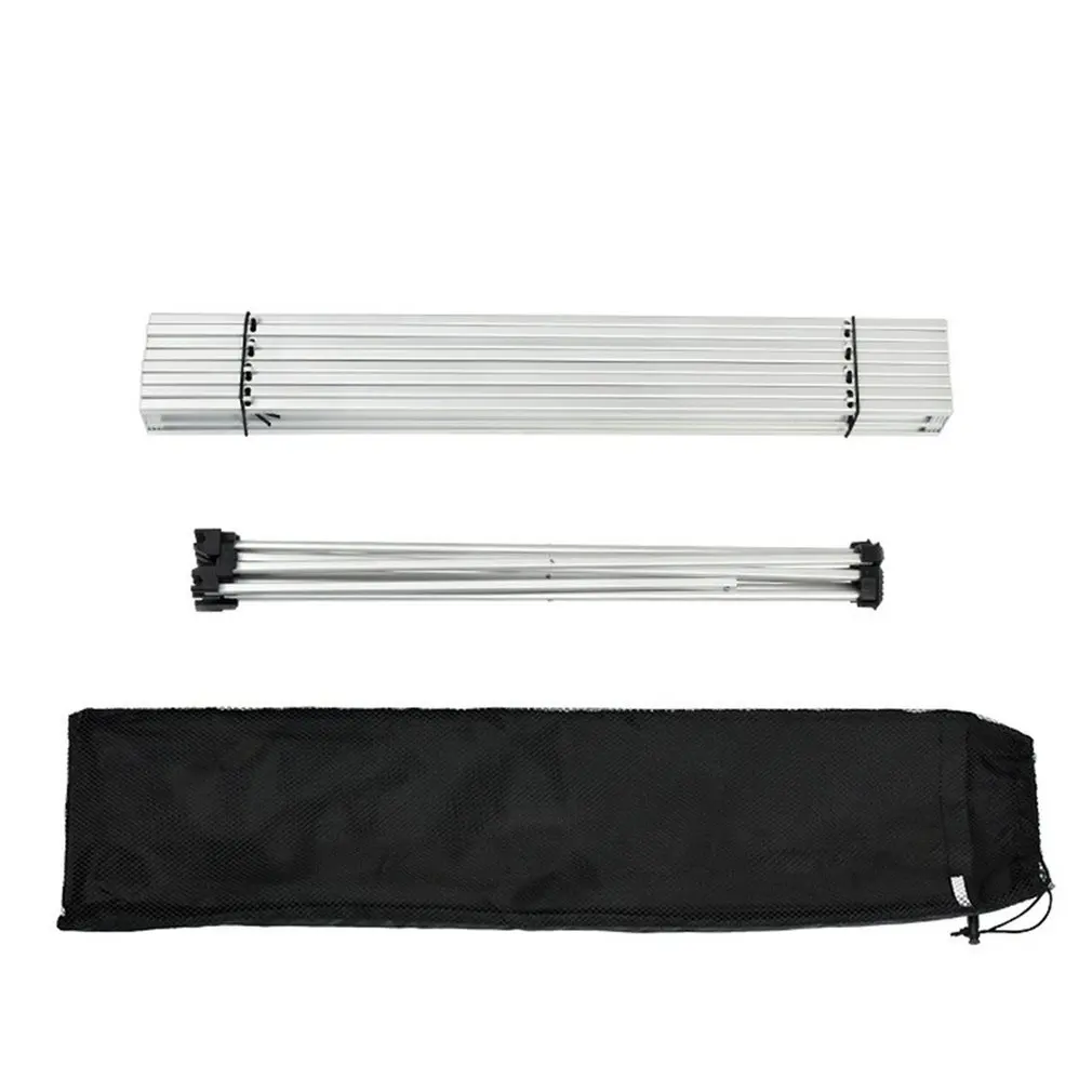 

High Strength Aluminum Alloy Portable Ultralight Folding Camping Table Foldable Outdoor Dinner Desk For Family Party Picnic BBQ