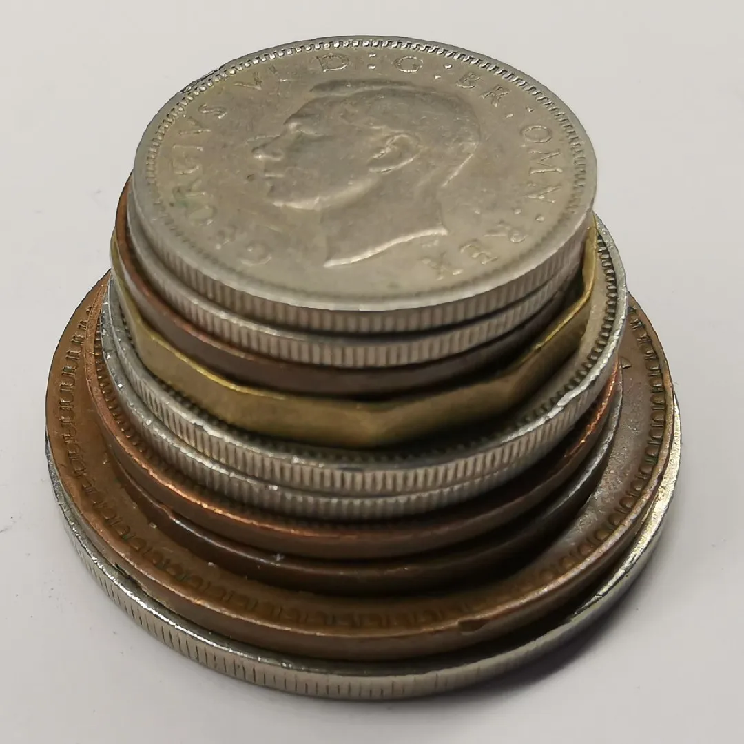 Набор из 10 шт. монеты Великобритании и Австралии король Джордж издание VI Европа