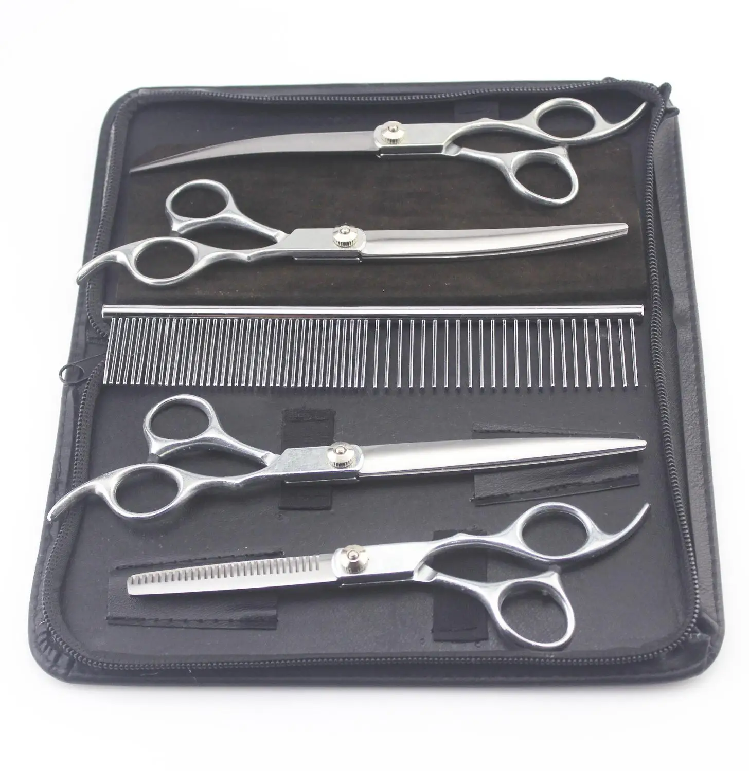 Ножницы для стрижки собак 7 0 дюймов 4 шт. в наборе