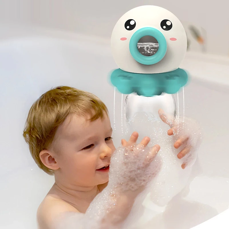 

Осьминог Детские Игрушки для ванны мультфильм спрей вода душ плавание бассейн игрушки для купания для детей электрический мяч для ванны иг...