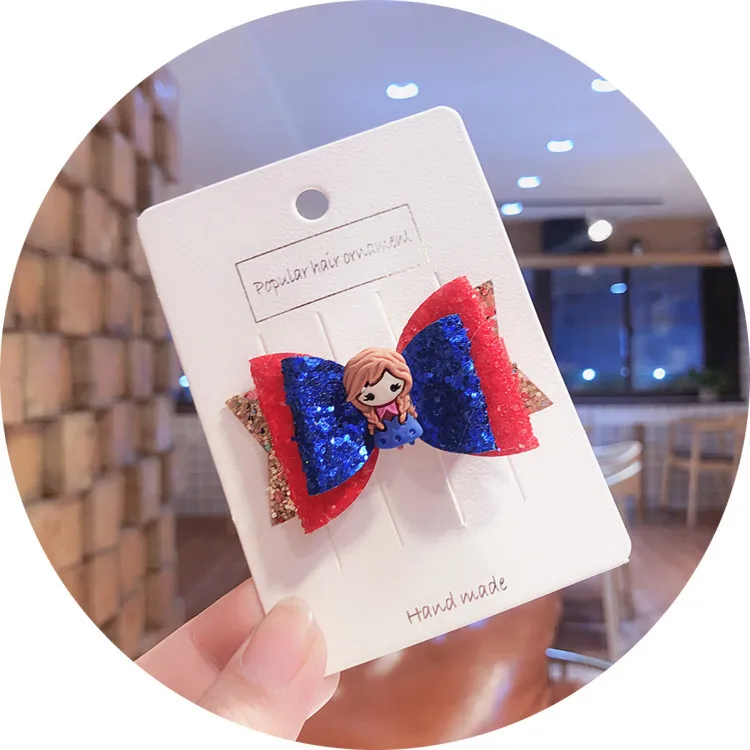 Заколка для волос disney девочек Ювелирное Украшение с крыльями бабочки ангела