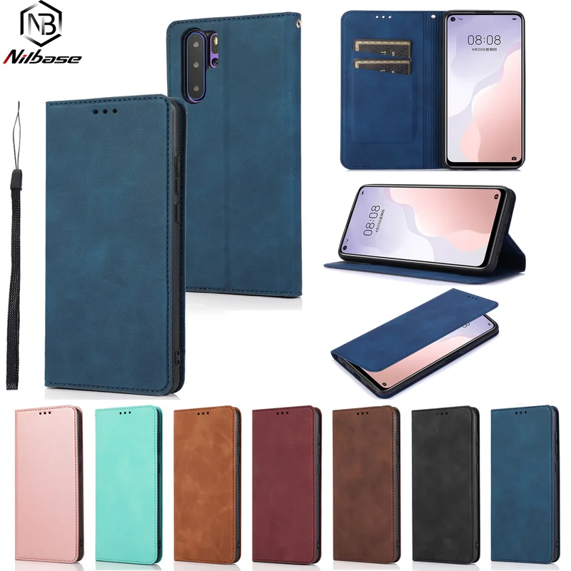 Чехол-книжка для Huawei P40 Pro P20 P30 Lite Mate 20 10 30 кожаный | Мобильные телефоны и аксессуары