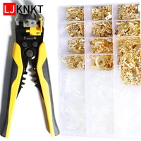terminals cable wire connector plug electrical o type open cold pressing multi portable crimping functional mini hand tool plier