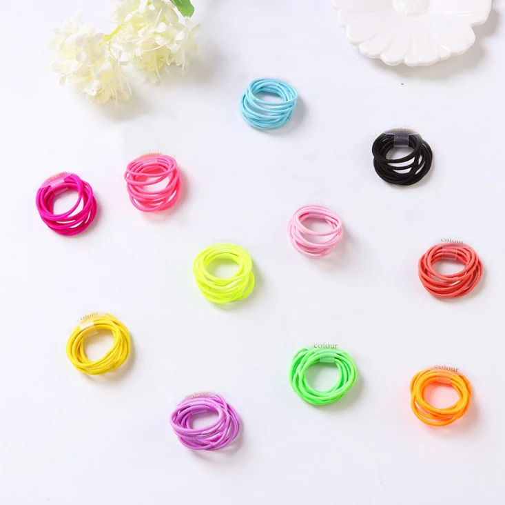 10 шт./лот 3 см Детские аксессуары для волос резинки девочек Детская повязка на