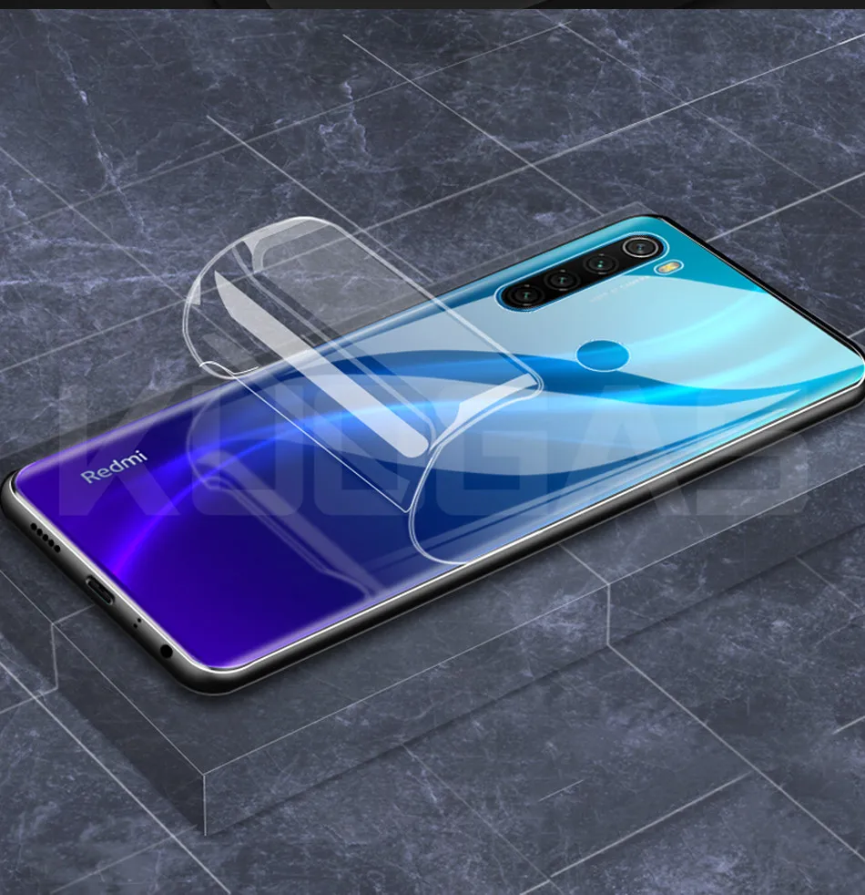 Передняя пленка для задней панели 100D Гидрогелевая пленка для Xiao mi Red mi Note 8 8A 7 Pro 4X K20 Pro mi 9T Pro Защитная пленка для экрана