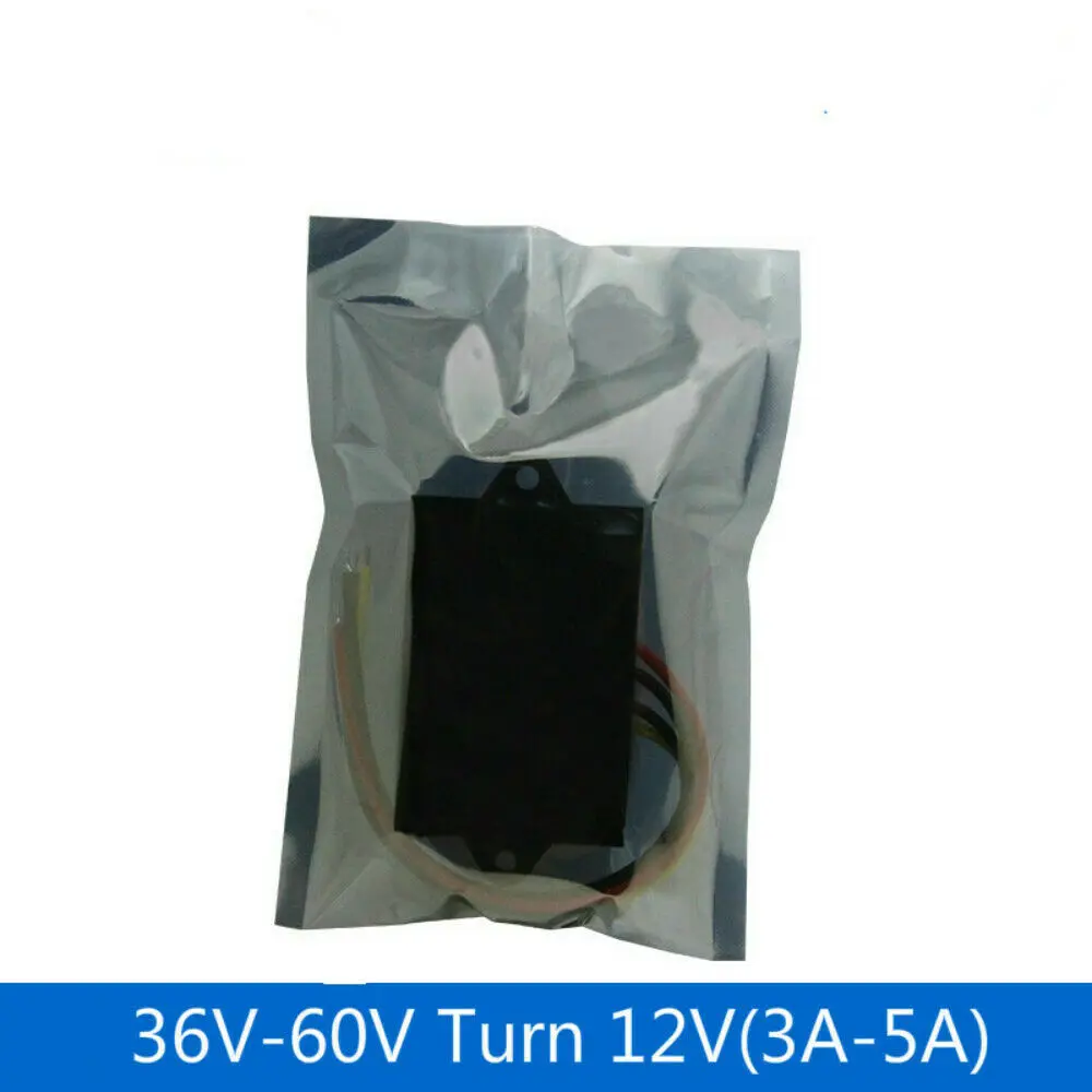 36V48V(20V-60V) Converter To 12V 5A 60W DC-DC Buck Waterproof Step Down Power Supply Module Voltage Regulator | Обустройство дома