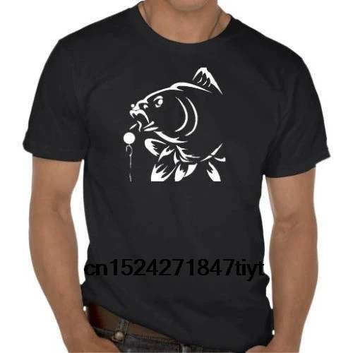 Карп Рыба снасти рыболовство хобби день отцов подарок Мужская футболка |