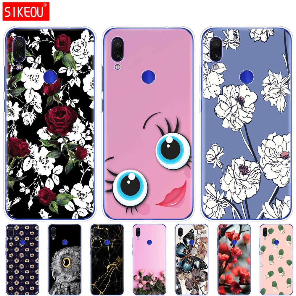 Силиконовый чехол для Xiaomi Redmi Note 7 мягкий из ТПУ 6 3 дюйма чехлы Note7|Бамперы| |