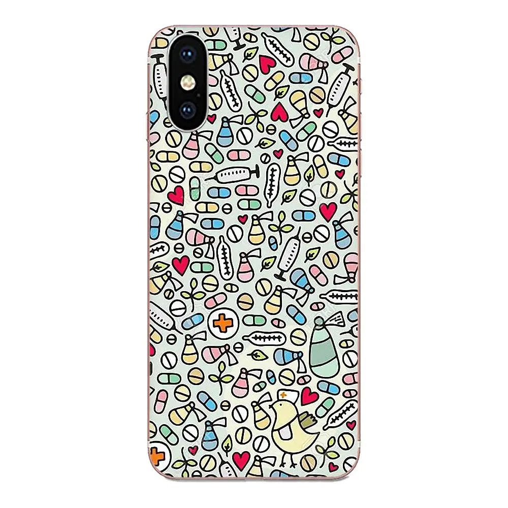 as picture Медсестры "медицина" сердце для Galaxy J1 J2 J3 J330 J4 J5 J6 J7 J730 J8 mini Pro мягкий чехол для мобильного телефона - Цвет: as picture