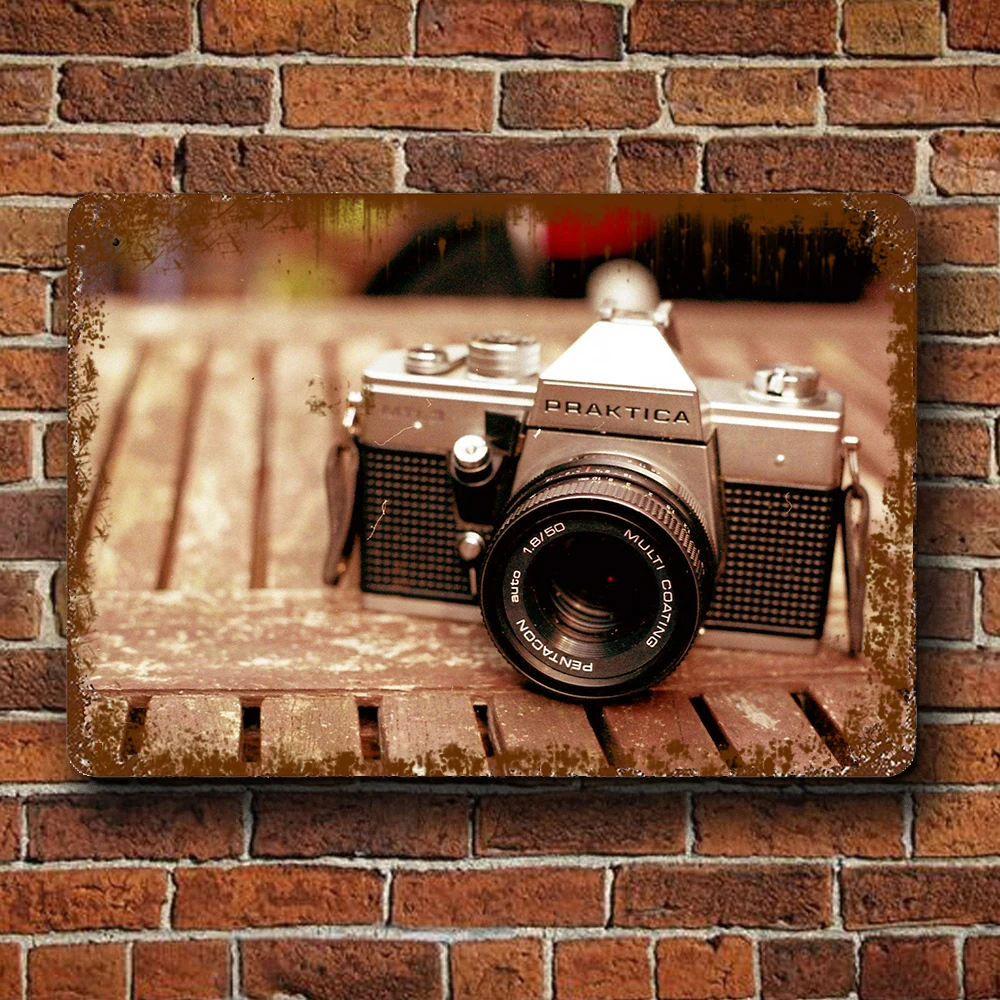 Praktica Оловянная вывеска для дома в фермерском хозяйстве металлический постер