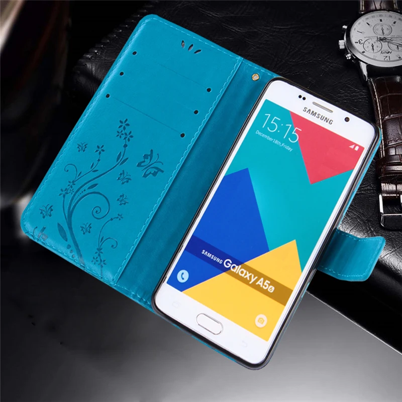 Кожаный чехол-бумажник с откидной крышкой мягкий чехол из ТПУ для Samsung Galaxy J4 J6 Plus A7