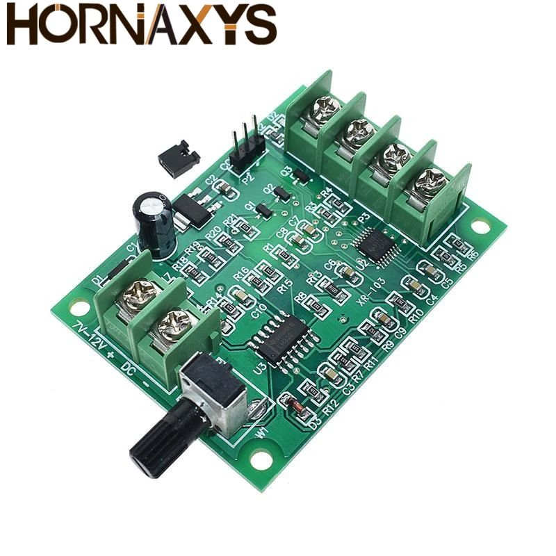 Плата контроллера бесщеточного двигателя постоянного тока 5 в 12 В с защитой от