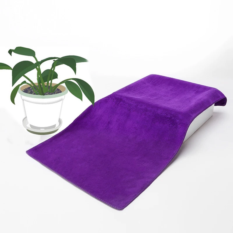 1pc Microfiber Cleaning Towel Absorbable Glass Kitchen Cleaning Cloth Wipes Table Window Car Dish Towel Rag Household Towel