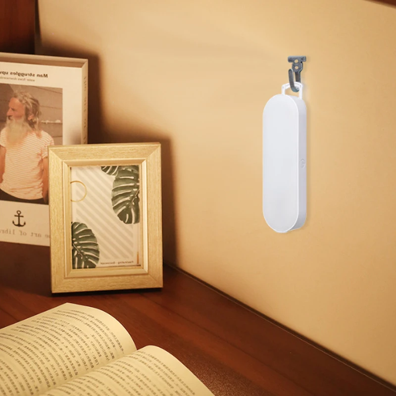 

Magnetic Hanging Reading LED Light USB Rechargeable Light Eye-protect for Wall Lamp Cabinet Stairs Light Magnetic Fixation Lamp