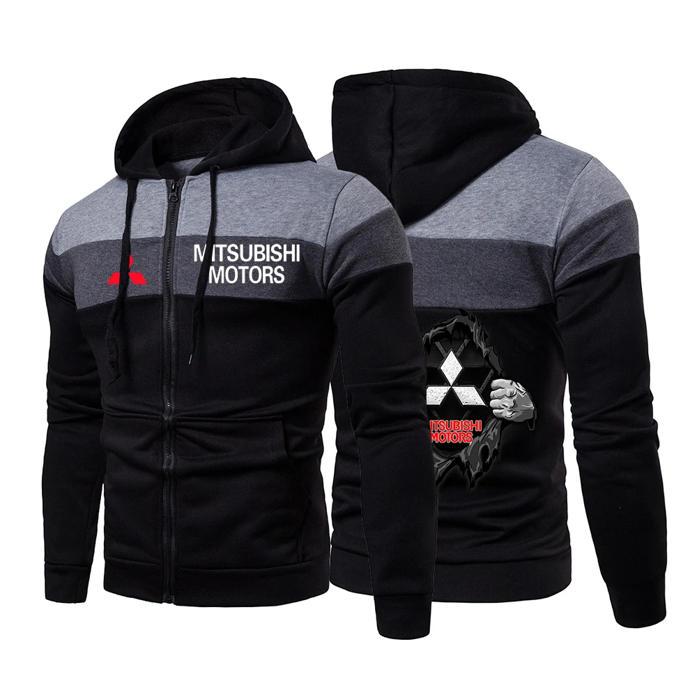 

Куртка мужская с длинным рукавом, на молнии, в полоску