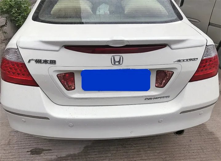 Спойлер для HONDA ACCORD 2006-2007 спойлер высокого качества из АБС-пластика заднее крыло