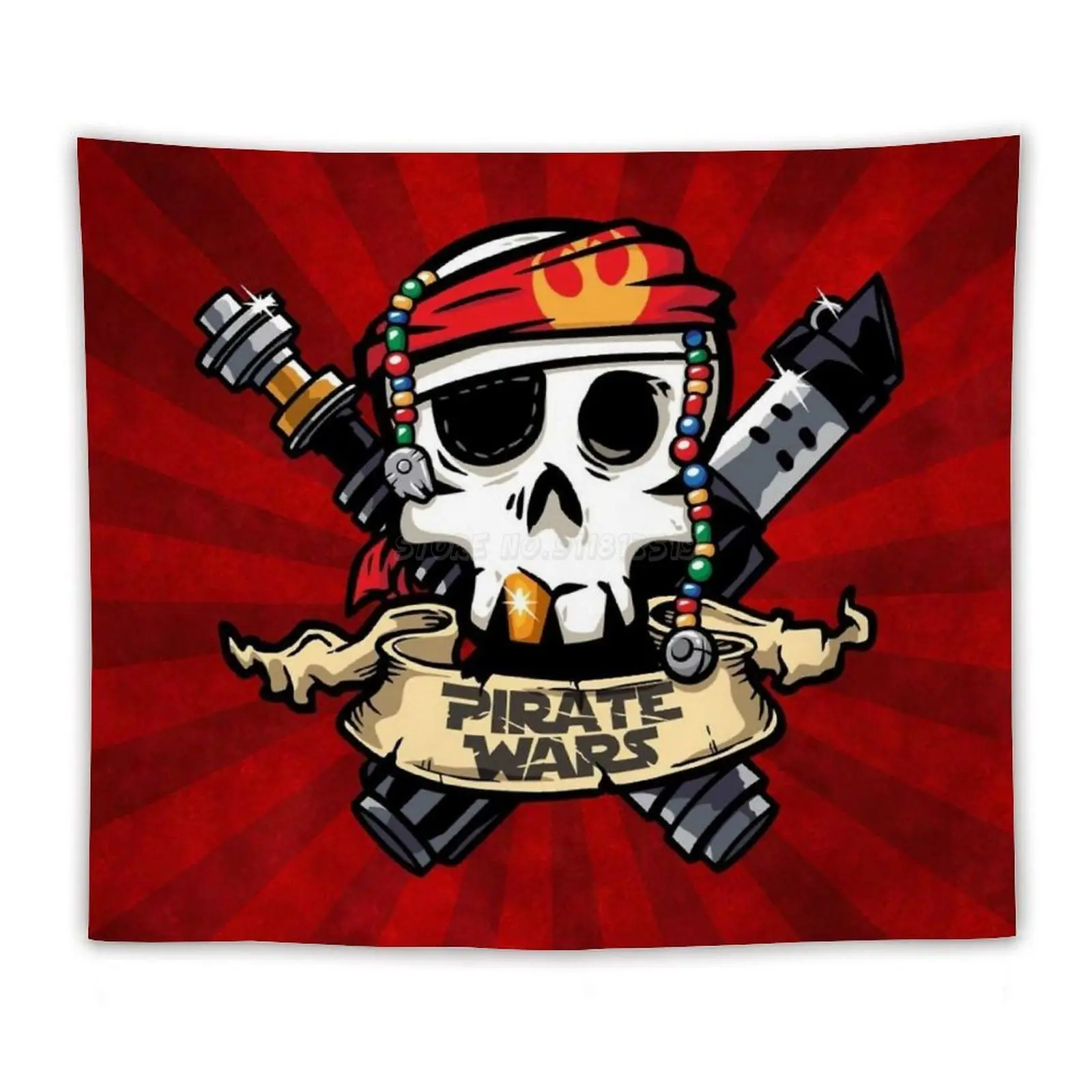 Гобелен из пиратских войн Настенный декор для гостиной гобелены коврик йоги