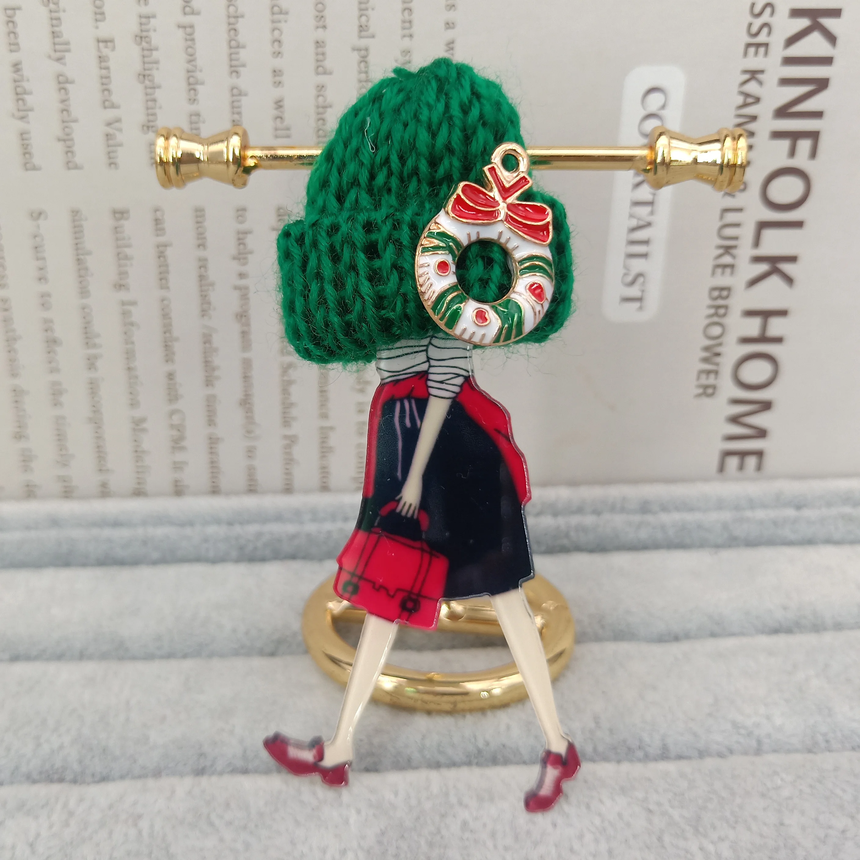 2020 новые акриловые значки модные броши для женщин шерстяная брошь шляпы