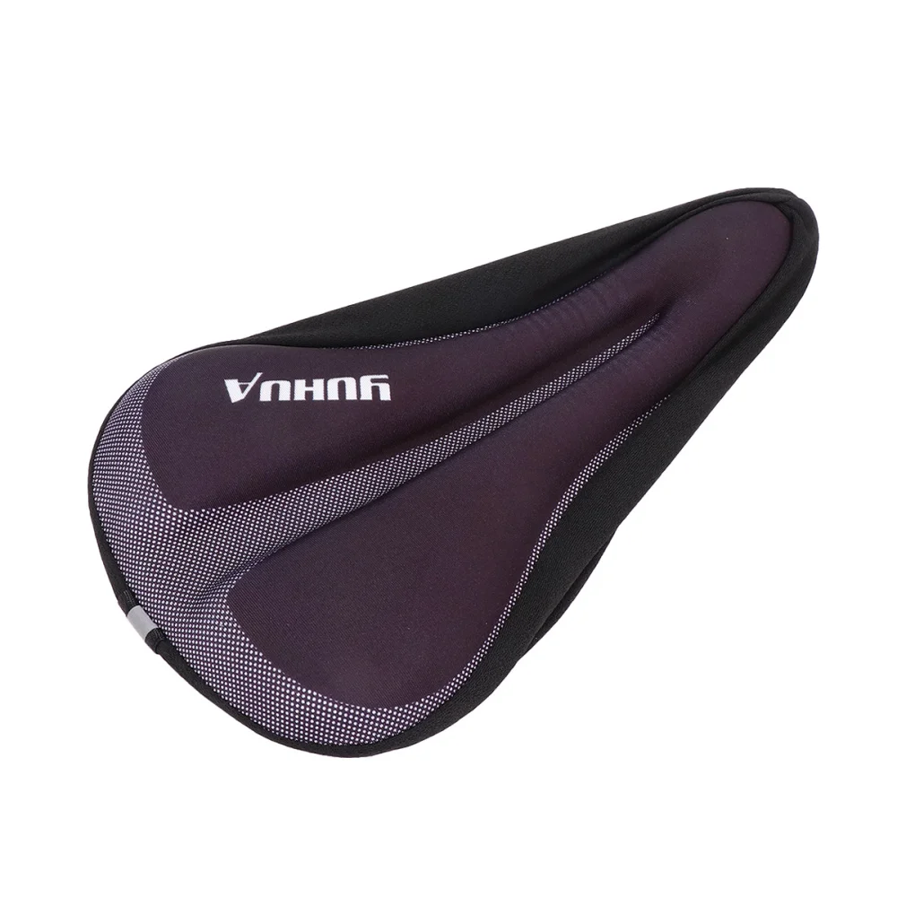 

3D Saddle Cover Bike Seat Cover Comfortable Sponge Seat Cushion Saddle Cover with 1pc Random Color Waterproof Cushion Cover