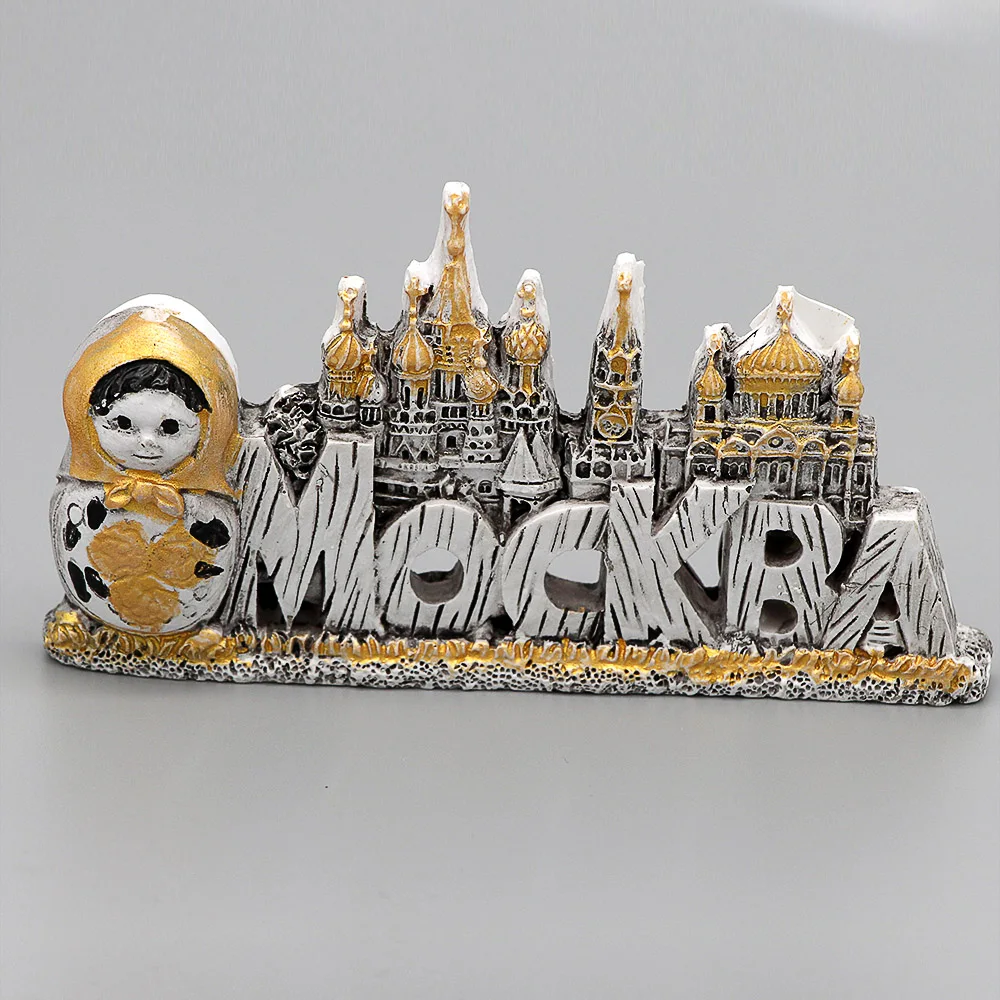 Магниты на холодильник 3d Полимерная палочка для холодильника России Москвы