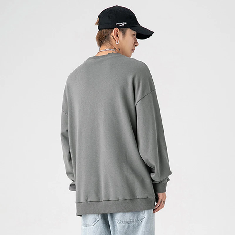 Осенний мужской свитшот пуловер в стиле хип-хоп уличная одежда Харадзюку
