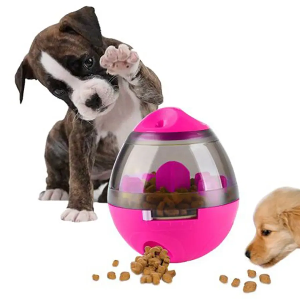 

Interactive Cat Toy IQ Treat Ball Smarter Pet Toys Food Ball Food Dispenser For Cats Playing Training Balls Pet Supplies Tumbler