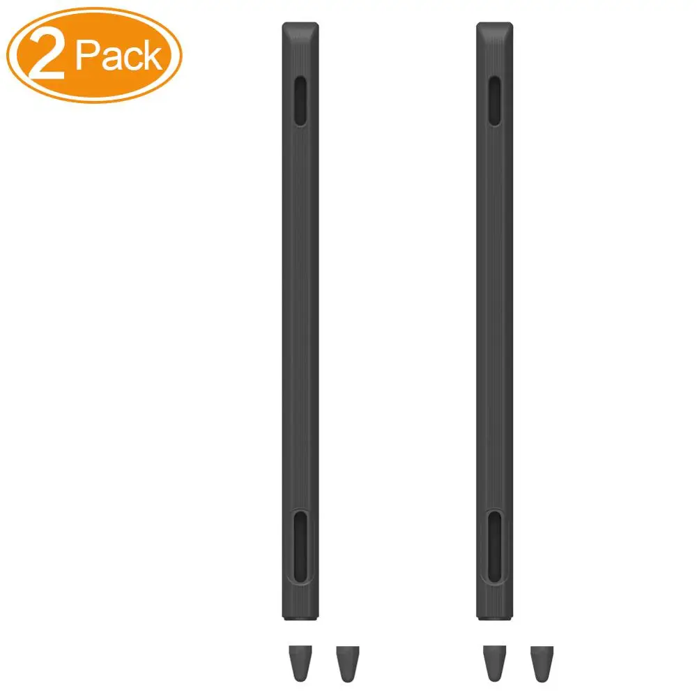 Чехол силиконовый чехол для Apple Pencil 2 противоскользящая поверхность рукав 2018 iPad Pro