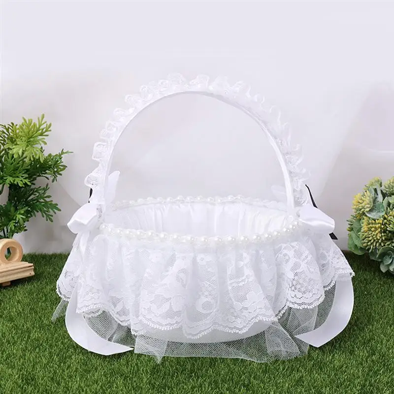 Свадебное платье подружки невесты маленькая Цветочная корзина для девочек