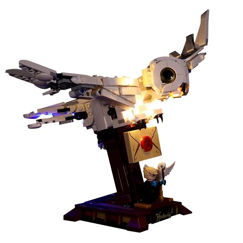 

LED Lights Kits For 75979 HarryED Model PotterING HedwiglysING Wings lMagical Kids Christmas Gifts (Only Led Lights,No Blocks)