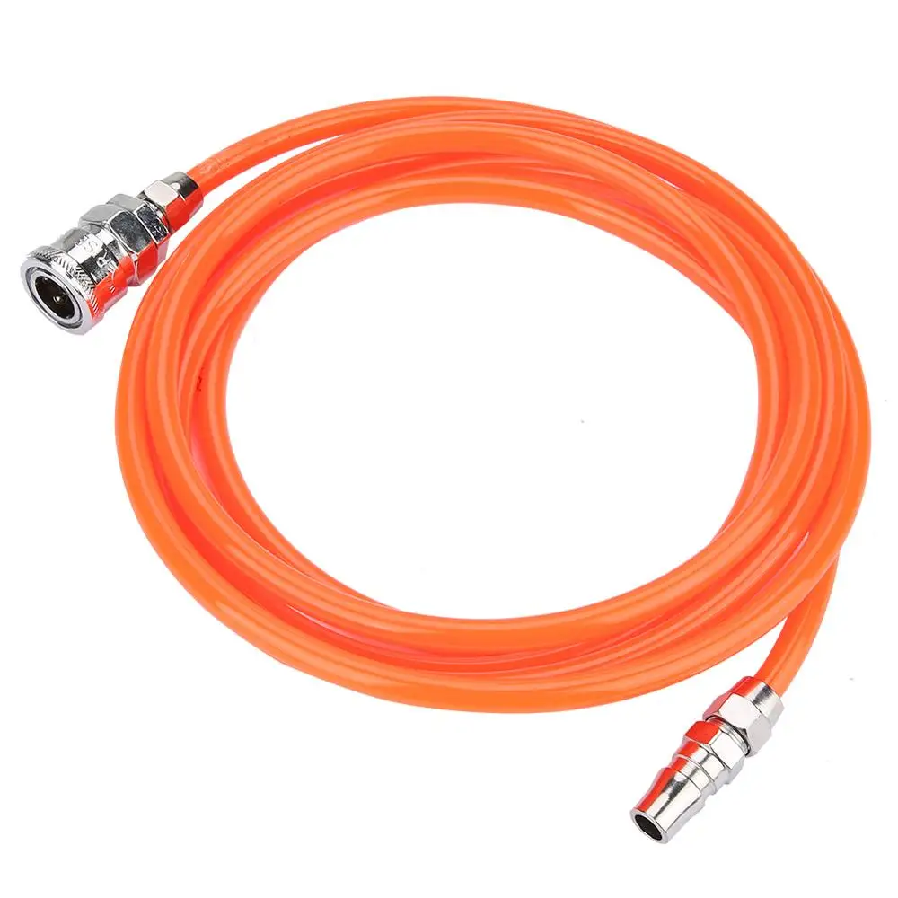 8*5 мм * 3 м сжатый воздушный транспорт PU пневматический шланг с 1/4in мужской/женский