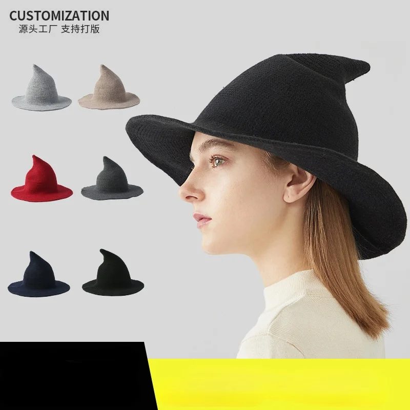 Женская и мужская стандартная шляпа шерстяная волшебника Панама может быть