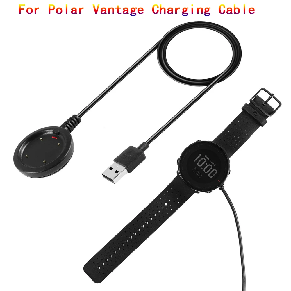 USB магнитное зарядное устройство для Polar Vantage V/M Магнитные Смарт часы браслет