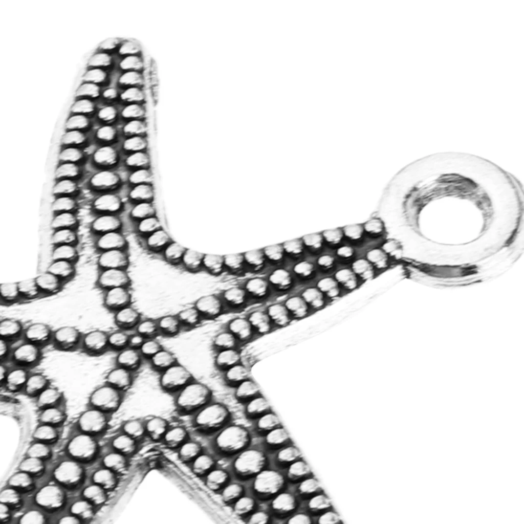 

20pcs Sea Creature Starfish Charms Bulk Pendants DIY Crafting Jewelry Beads