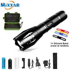 Светодиодный фонарик ZK20, перезаряжаемый фонарик для кемпинга, лампа для повседневного использования, аккумулятор 18650, освещение для велосипеда, мощный фонарь