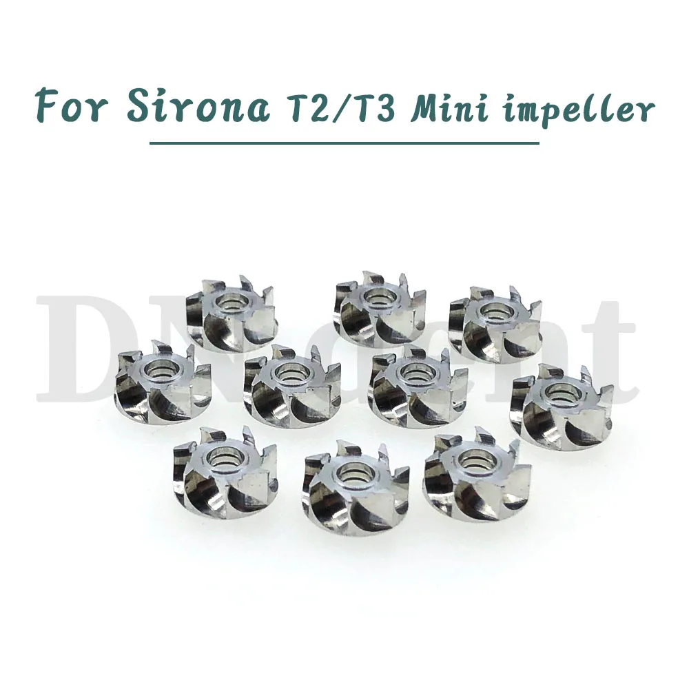 10 шт. картридж для стоматологического наконечника роторная крыльчатка Sirona T2/T3 mini