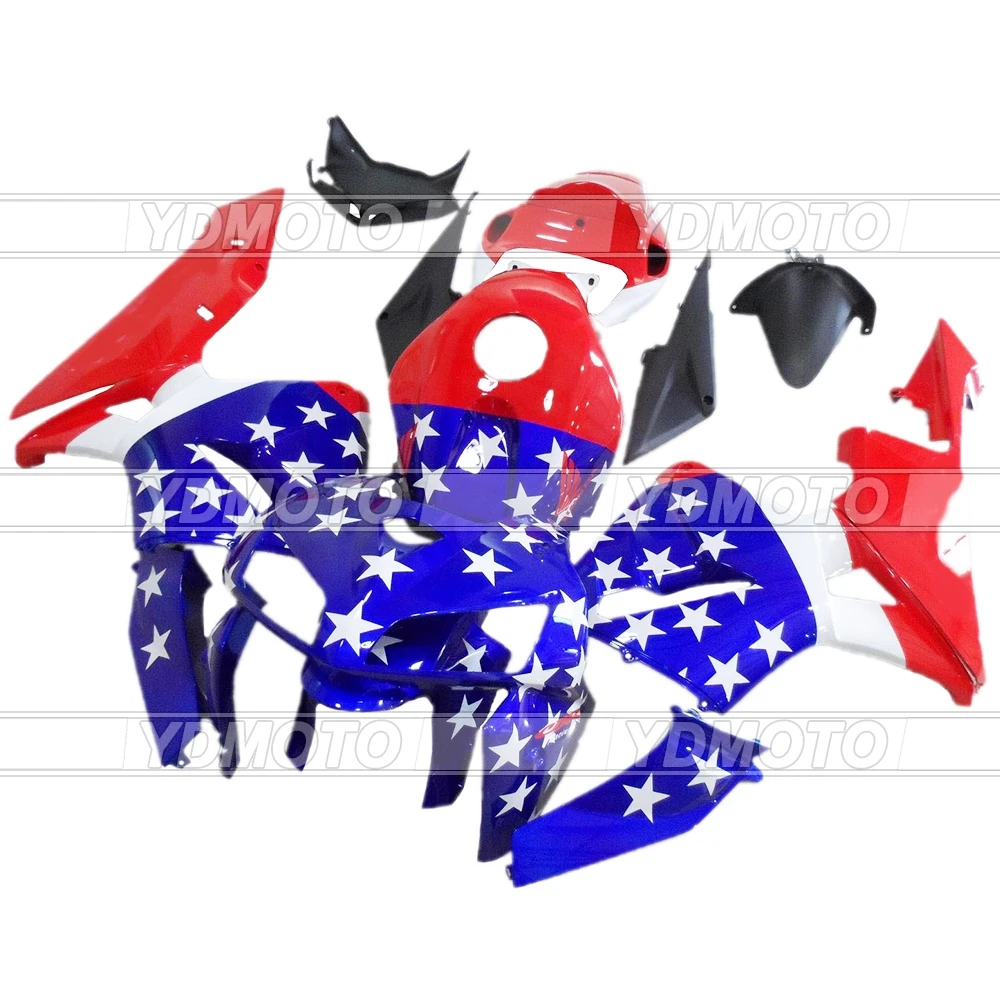 

100% Fitment ABS Fairings Injection Mold Fairing Kit Bodywork For Honda CBR 600RR 2005 2006 CBR600RR 05 06 Blue Star