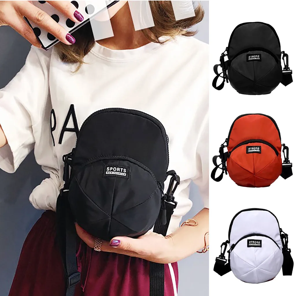 

Aelicy Bags For Women 2019 Cute Hat Shape Nylon Zipper Letter Printing Versatile Diagonal Package Shoulder Bags For Women 2019